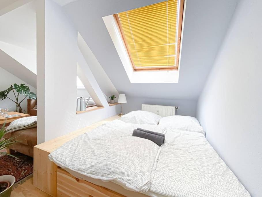 Schoene Ferienwohnung Mit Blick Ueber Stadtwald Lipcse Kültér fotó